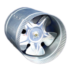 In-Line Booster Fan for Hydroponics System
