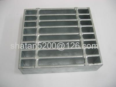 Compound mild steel grate for gully grating