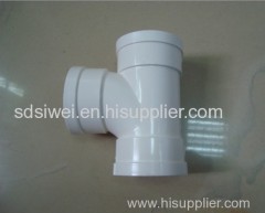 ISO certificated wholesale PVC fitting equal tee/PVC equal tee/PVC tee