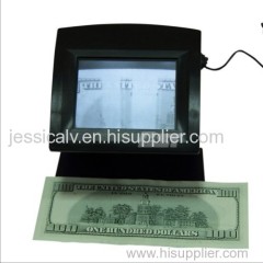 good quality Professional LCD Infrared Money Detector / OEM Bank Fake Currency Detector from China