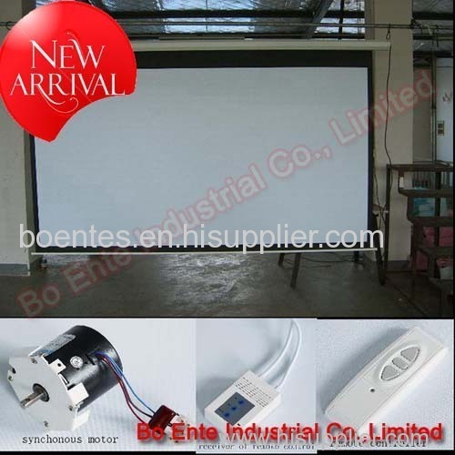 projection motorized screen electric screen