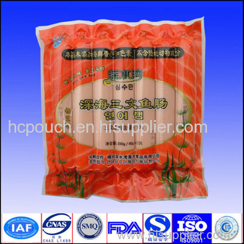 Aluminium moisture barrier vacuum packing bag whih printing