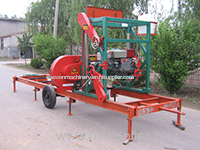 horizontal portable sawmill diesel engine or electromotor