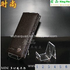 High quality and low price Acrylic display case for wallet telephone and digital camera etc