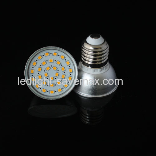 aluminium E27 LED spotlight bulbs