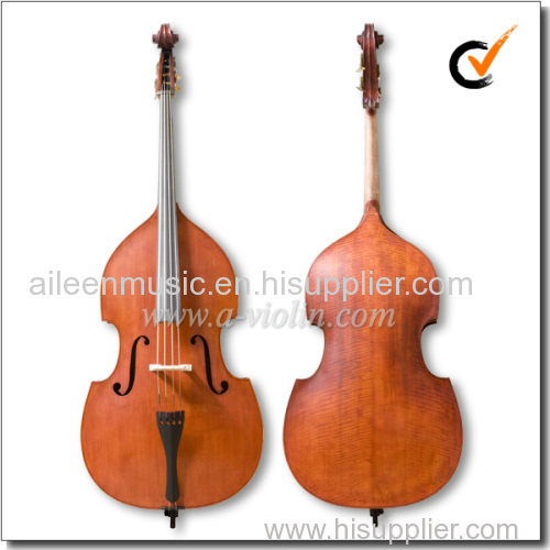 Gambe Shape Arched Back Flamed Hand made Student Double Bass (GDB102)