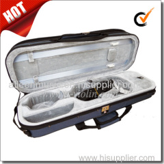 High Density Foam Oval Shaped Deluxe Light Violin Case (CSV051)