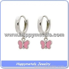 stainless steel chandelier earrings