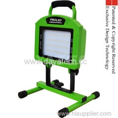 Solar Powered 20W Rechargeable Portable 40 LEDs Work Light + USB supply
