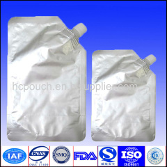aluminium foil water spout bag