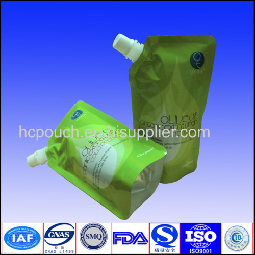 plastic pouch spout bag