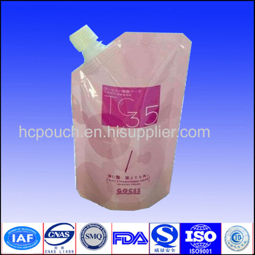 plastic pouch spout bag