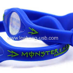 eco-friendly silicone wristband custom personalized silicone bracelet