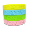 2014 OEM logo Promotional Colorful Silicone bracelet