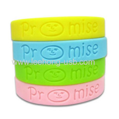 Promotional Colorful Silicone bracelet