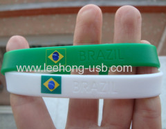 Most popular silicone wristband without smell