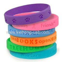 Most popular silicone wristband without smell