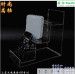 Free shipping high-grade three layers acrylic display case for wallet handbag cosmetic boutique