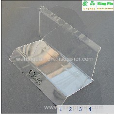High grade and fashion acryic display case for wallet handbag digital cosmetic boutique! Free shipping