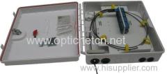 Fiber Optic Distribution Box 24 fibers Wall Mounting ODF Outdoor Cable Distribution Box Fiber Optic Wall Box