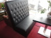 hot sale restaurant leather sofa booth seating