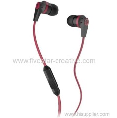 Skullcandy Ink'd 2.0 In-Ear Headphones with Mic for iPhone iPod Black&Red