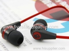 Skullcandy Ink'd 2.0 In-Ear Headphones with Mic for iPhone iPod Black&Red