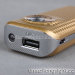 Rhombus Pattern Universal Power Bank For iPhone/Samsung/HTC-Champaign Gold