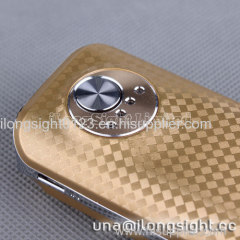 Rhombus Pattern Universal Power Bank For iPhone/Samsung/HTC-Champaign Gold