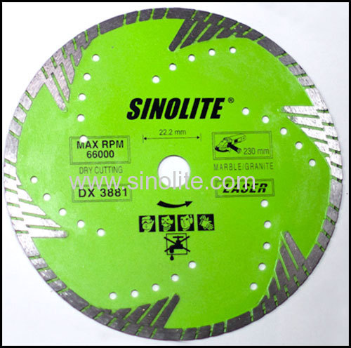 special diamond cold-pressed turbo saw blade