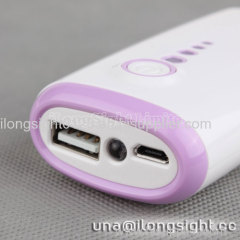 5000 mAh Y202 Cuties Series Universal Power Bank For iPhone/Samsung/HTC