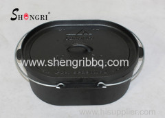 Heavy Duty Cast Iron Oven Roaster by Shengri