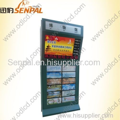 42 inch All In One Touch Screen LCD Advertising Player for bus station