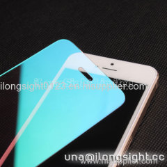 0.3 mm Full Electroplated Mirror Tempered Glass Screen Protector For iPhone 5/5S