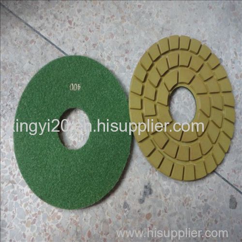 Super flexible polishing pads