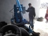 Scrap Tire Cut Machine