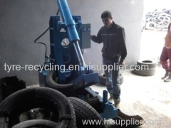 Scrap Tire Cut Machine