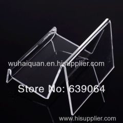 High-grade one layer acrylic display case for wallet handbag cosmetic boutique! Free shipping and high quality