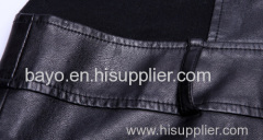 Women slimming belt drilling package hip long sleeve polo single-breasted belt belt garment leather skirt