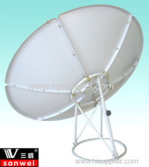 c band 160cm satellite antenna