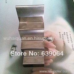 Free shipping stainless steel wallet display rack! Three layers display stand suitable for market etc