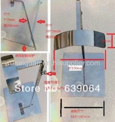 Free shipping high quality stainless steel display rack! Support wholesale hanging bag display stand