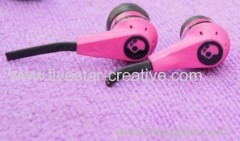 Skullcandy Ink'd 2 Earbud Headphones Pink/Black with Mic/Remote