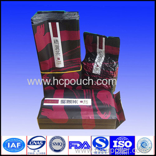 plastic aluminum foil coffee pouch