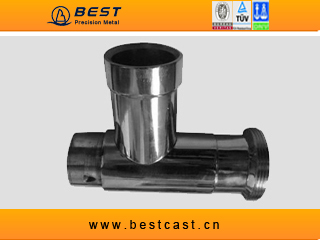 stainless steel meat mincer accessories fitting