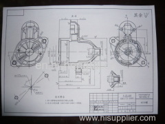 auto starter parts front cover