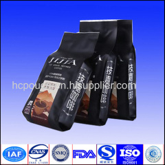 stand up coffee pouch with zipper