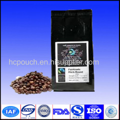 stand up coffee pouch with valve