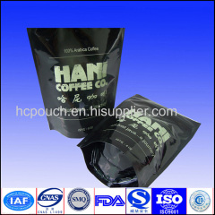 plastic aluminum foil coffee pouch