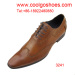 Genuine leather men dress shoes